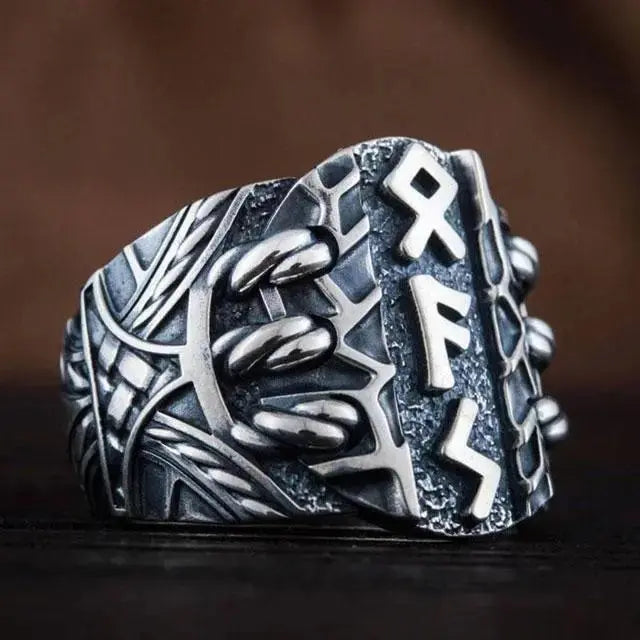 Viking Runes Ring - Viking Heritage Store