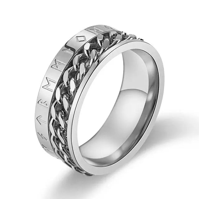 Viking Runes Ring - Viking Heritage Store