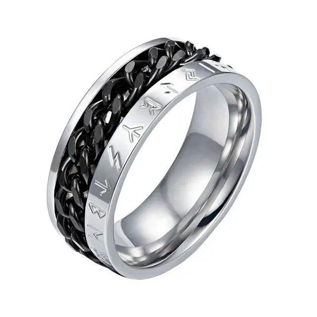 Viking Runes Ring - Viking Heritage Store