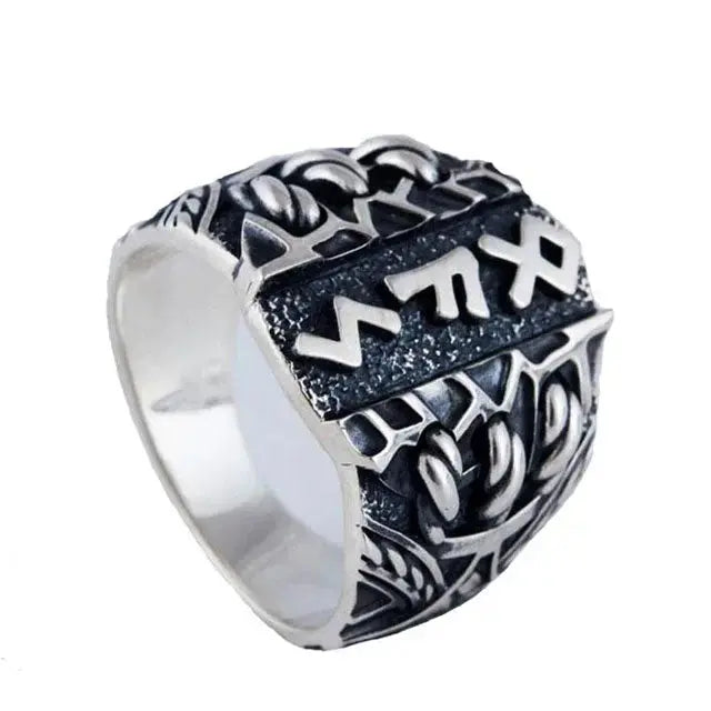 Viking Runes Ring - Viking Heritage Store