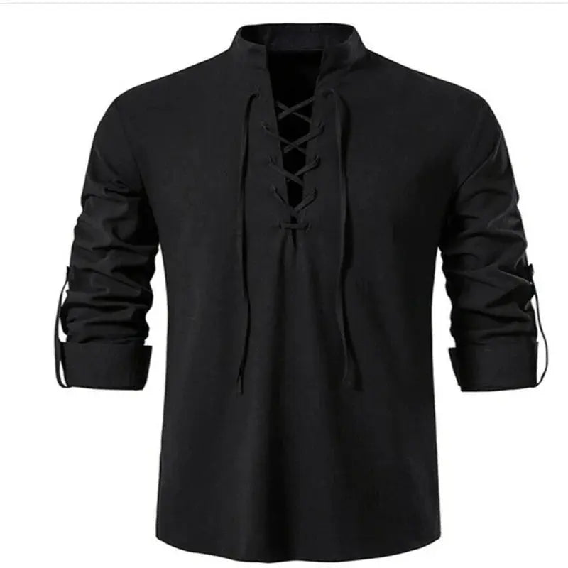 Viking Lace-Up Shirt