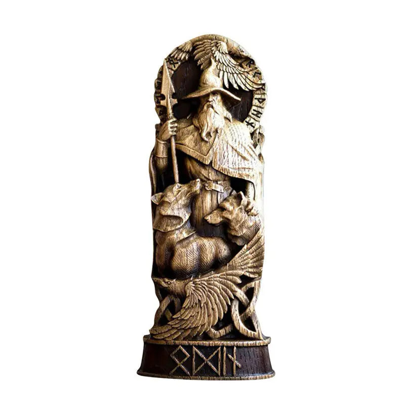 Viking Statue - GOD Odin-Viking Heritage Store