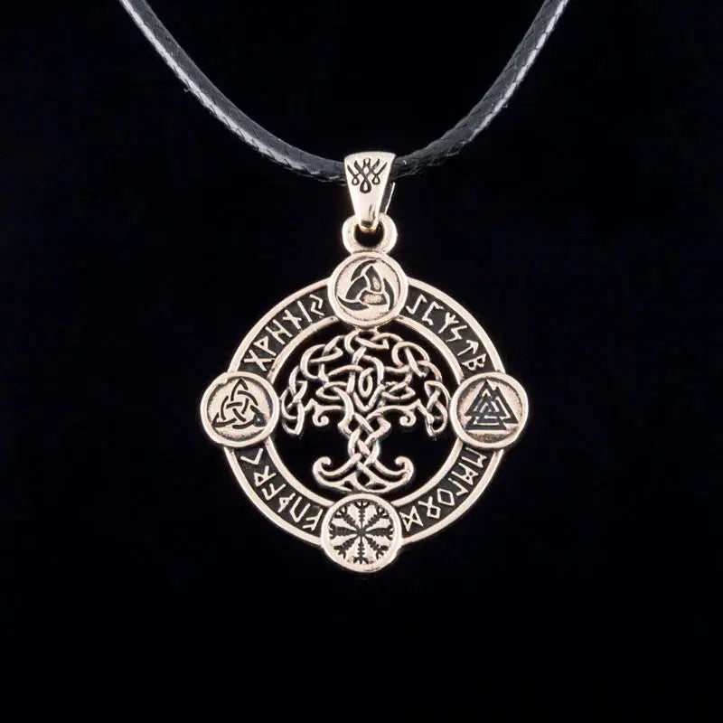 Viking Tree Of Life Necklace (Bronze) - Viking Heritage Store