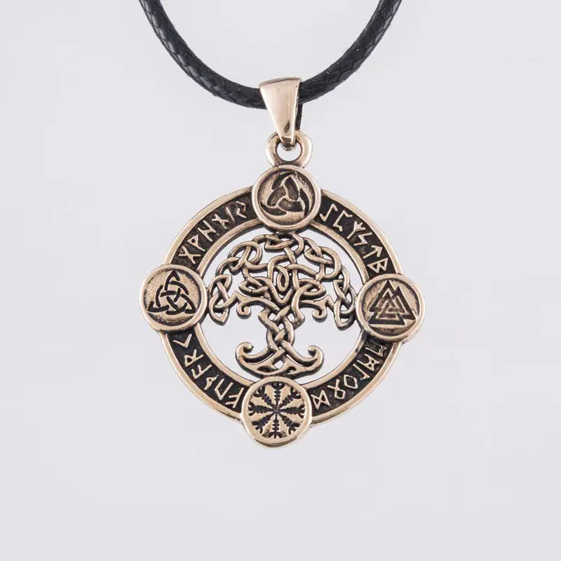 Viking Tree Of Life Necklace (Bronze) - Viking Heritage Store