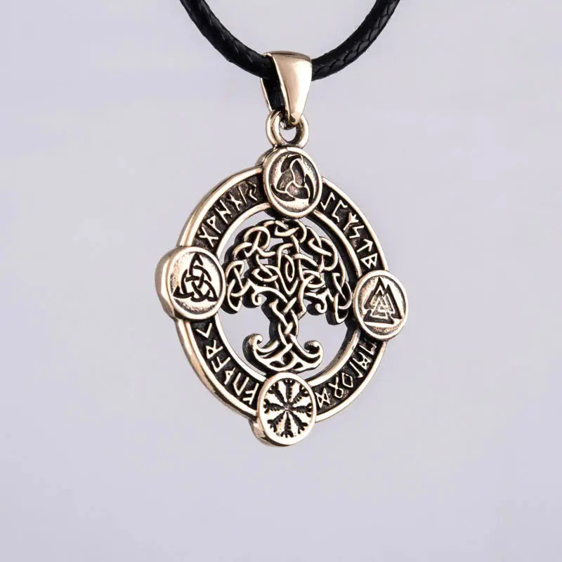 Viking Tree Of Life Necklace (Bronze) - Viking Heritage Store