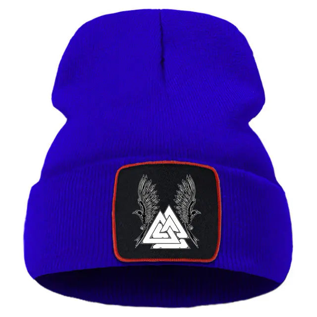 Viking Valknut Beanie - Viking Heritage Store