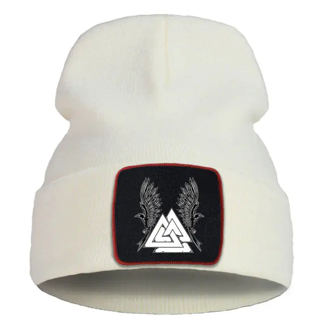 Viking Valknut Beanie - Viking Heritage Store