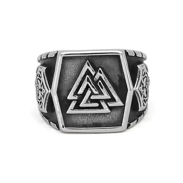 Viking Valknut Ring - Viking Heritage Store