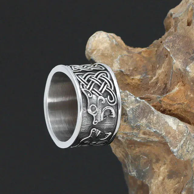 Viking Wolf Ring - Viking Heritage Store