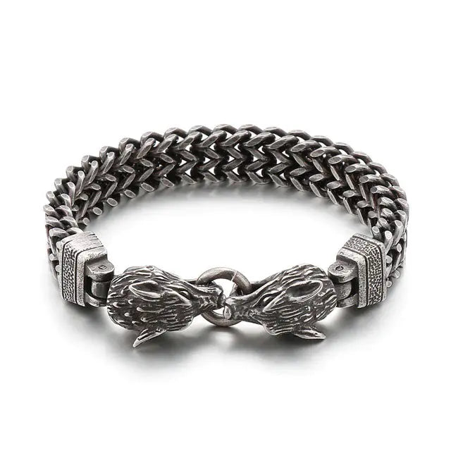 Wolf Bracelet - Viking Heritage Store