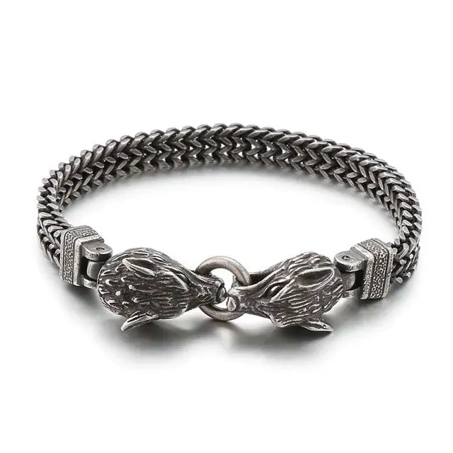 Wolf Bracelet - Viking Heritage Store