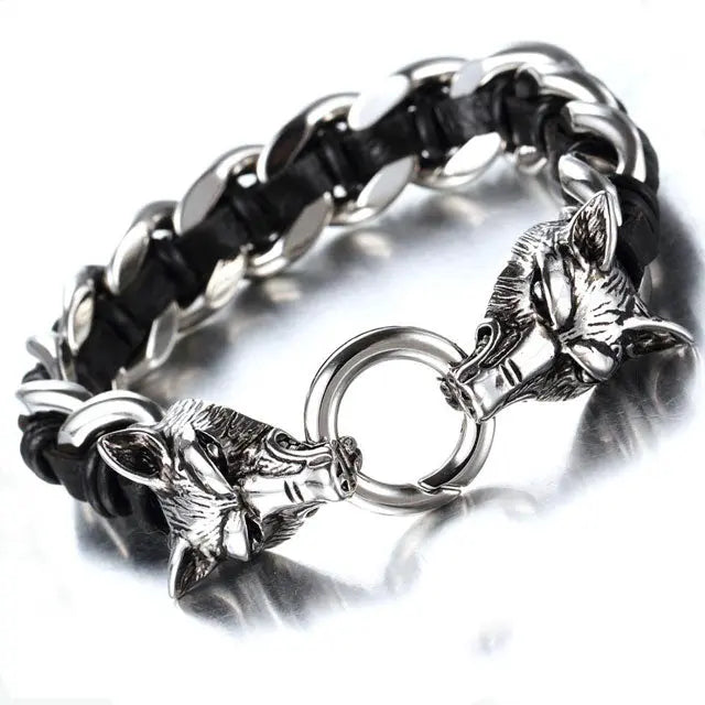 Wolf Bracelets - Viking Heritage Store