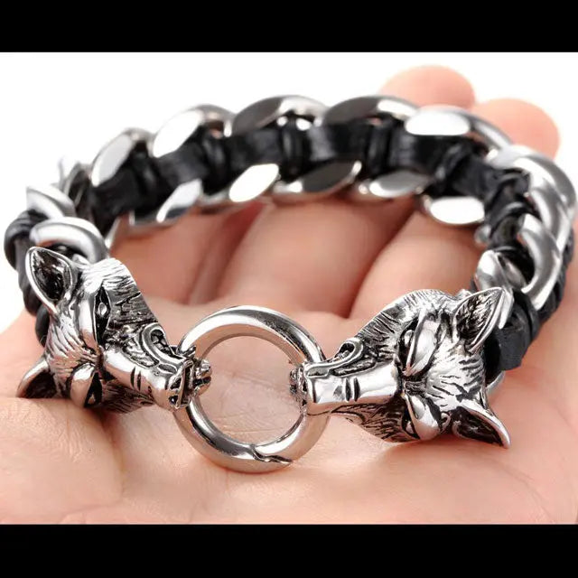 Wolf Bracelets - Viking Heritage Store