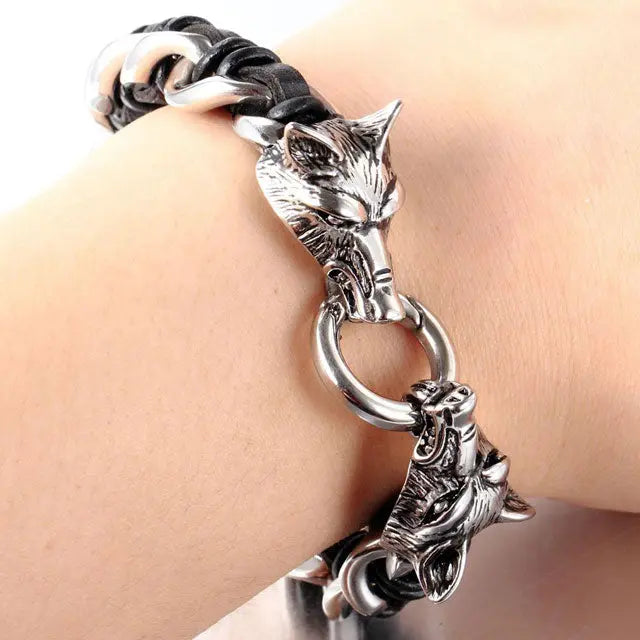 Wolf Bracelets - Viking Heritage Store