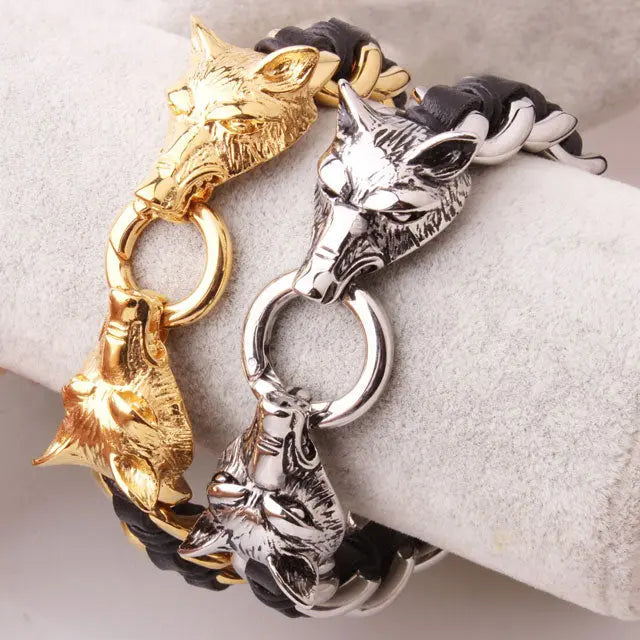 Wolf Bracelets - Viking Heritage Store