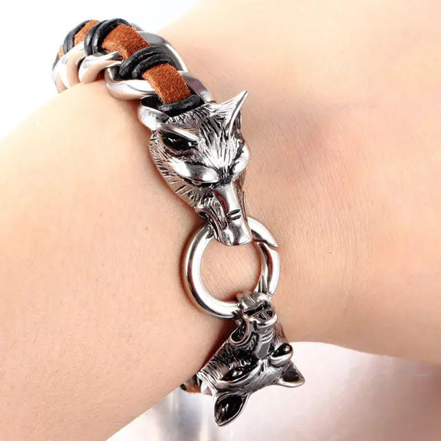 Wolf Bracelets - Viking Heritage Store