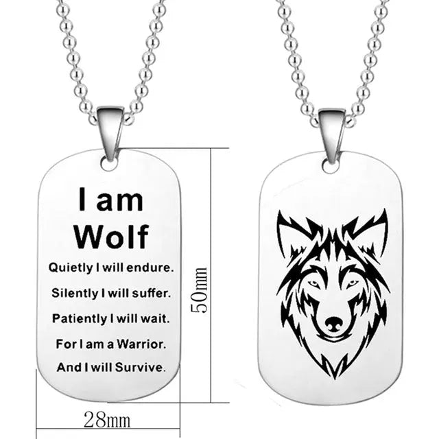 Wolf Necklace - Viking Heritage Store