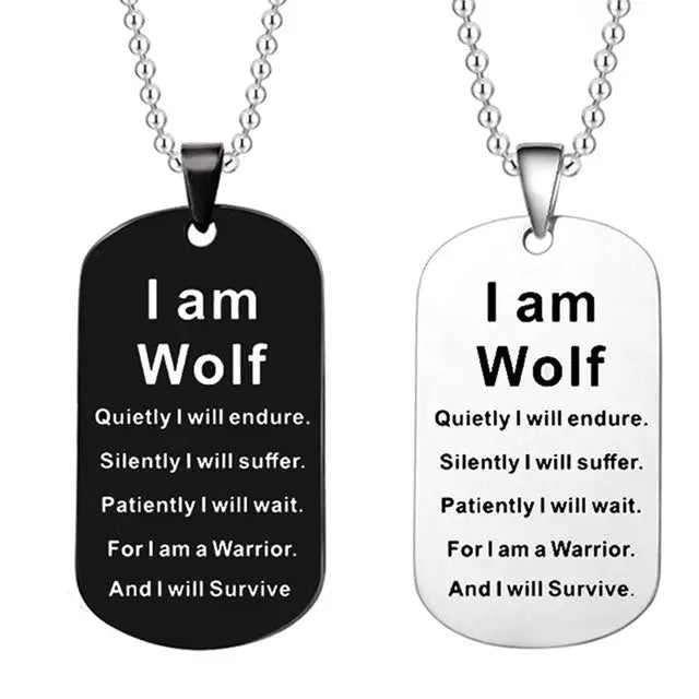 Wolf Necklace - Viking Heritage Store