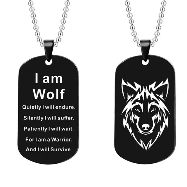 Wolf Necklace - Viking Heritage Store