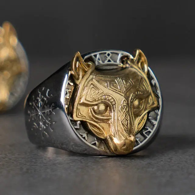 Wolf Ring - Viking Heritage Store