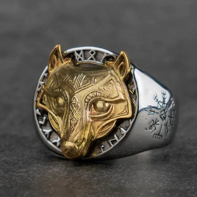 Wolf Ring - Viking Heritage Store