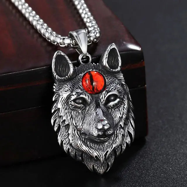 Wolf Totem Necklace - Viking Heritage Store