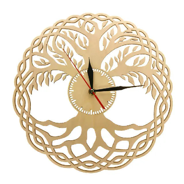 Wooden Wall Clock - Viking Heritage Store