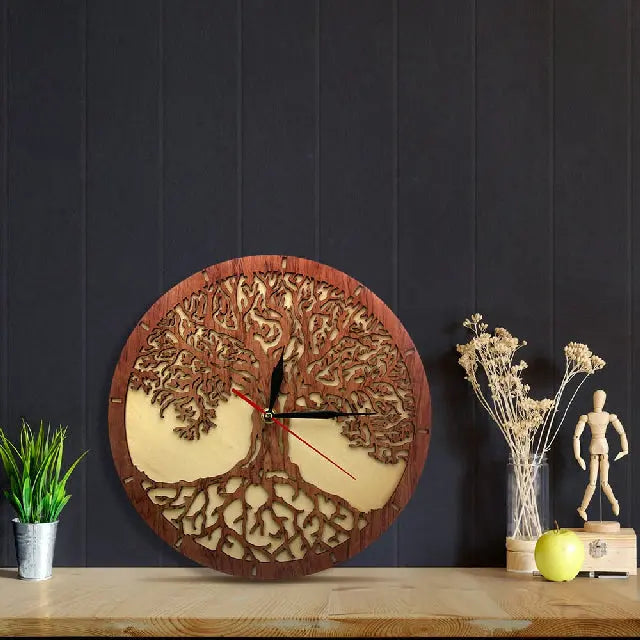 Yggdrasil Clock - Viking Heritage Store