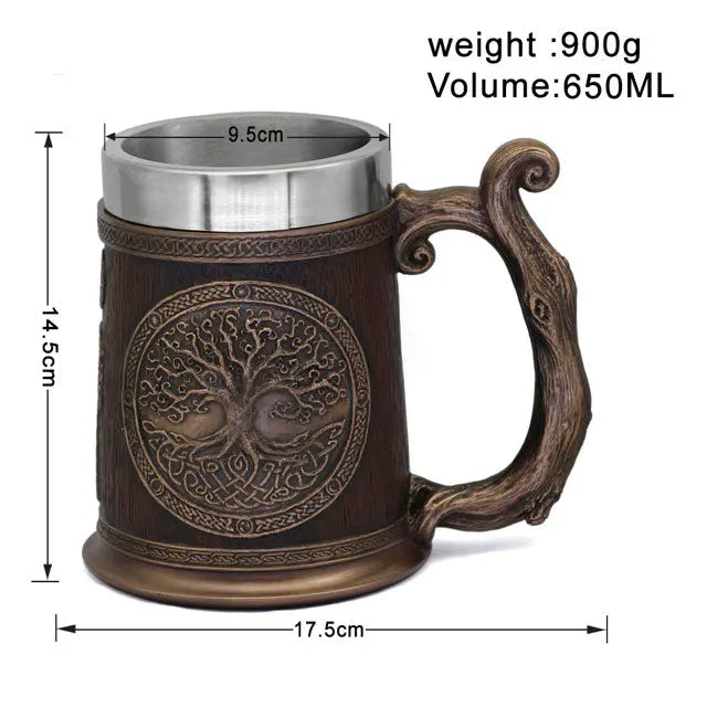 Yggdrasil Mug - Viking Heritage Store