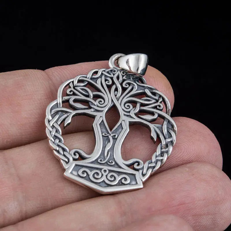 Yggdrasil Necklace (Silver) - Viking Heritage Store