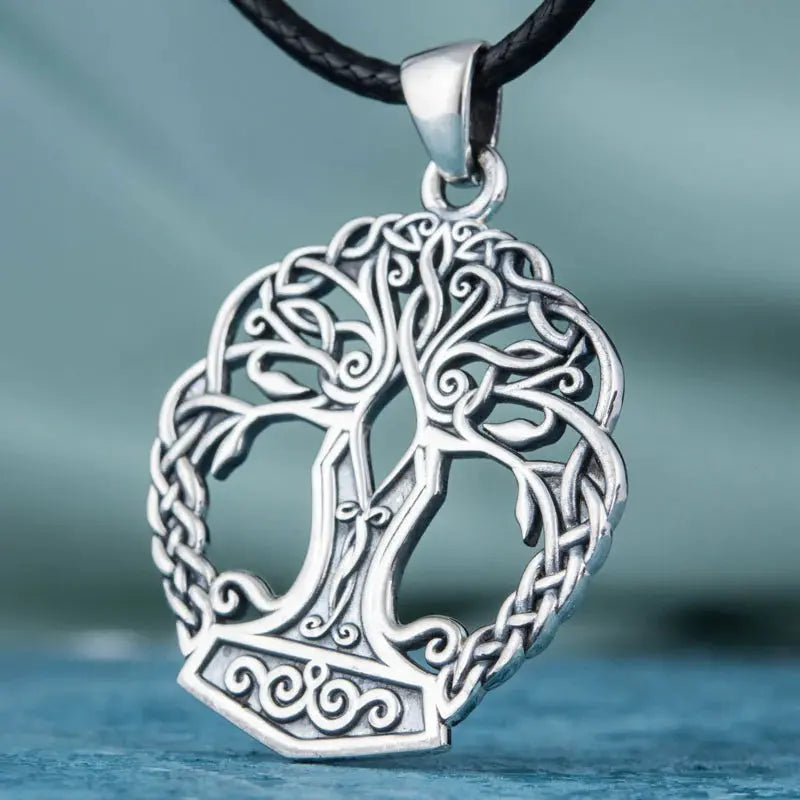 Yggdrasil Necklace (Silver) - Viking Heritage Store