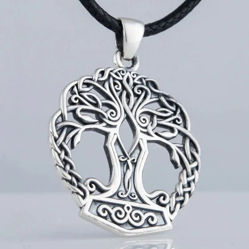 Yggdrasil Necklace (Silver) - Viking Heritage Store