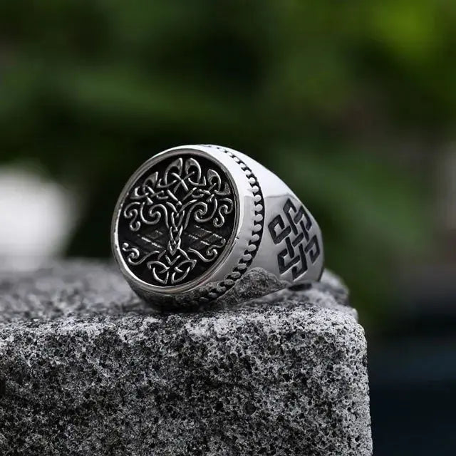 Yggdrasil Ring - Viking Heritage Store