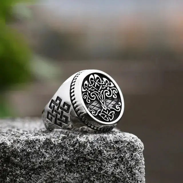 Yggdrasil Ring - Viking Heritage Store