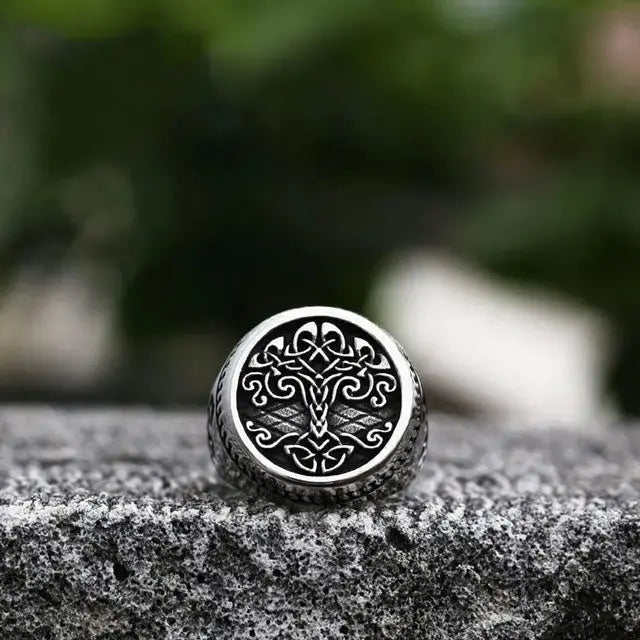 Yggdrasil Ring - Viking Heritage Store